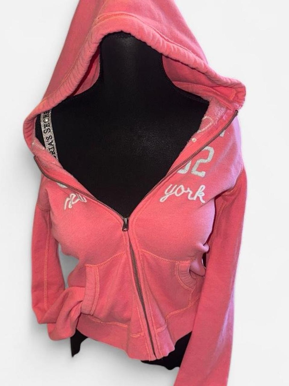 Abercrombie & Fitch Pink Kids Zip Hoodie